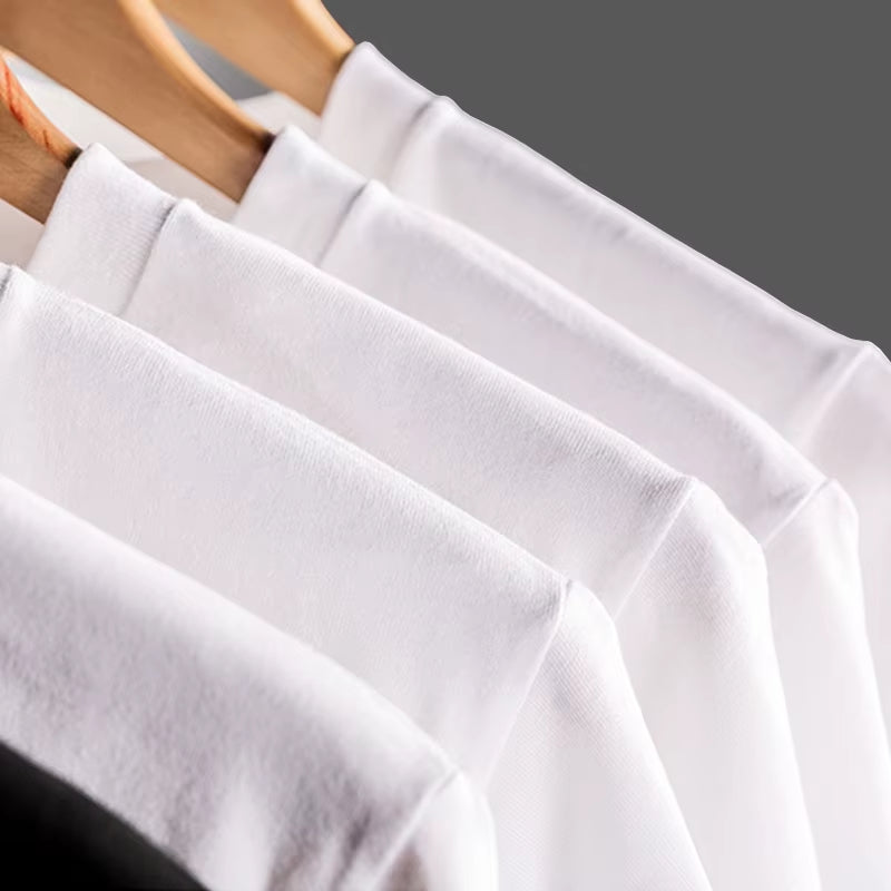 Fitted T-Shirt Men Tops Traditional Red T Shirt Chinese Dragon Circle Tshirts Print Clothes Summer round Collar 100% Cotton Tees